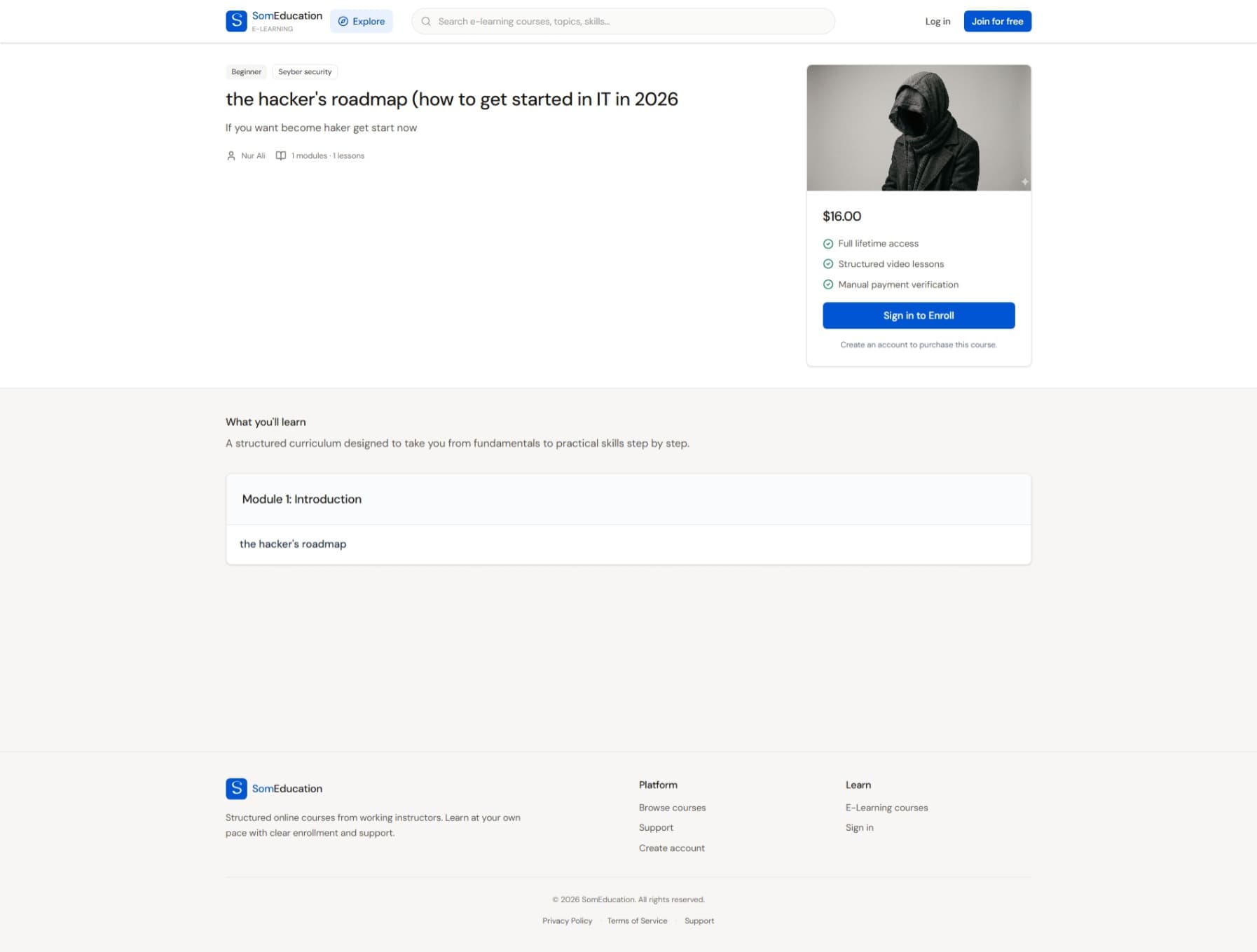 SomEducation screenshot